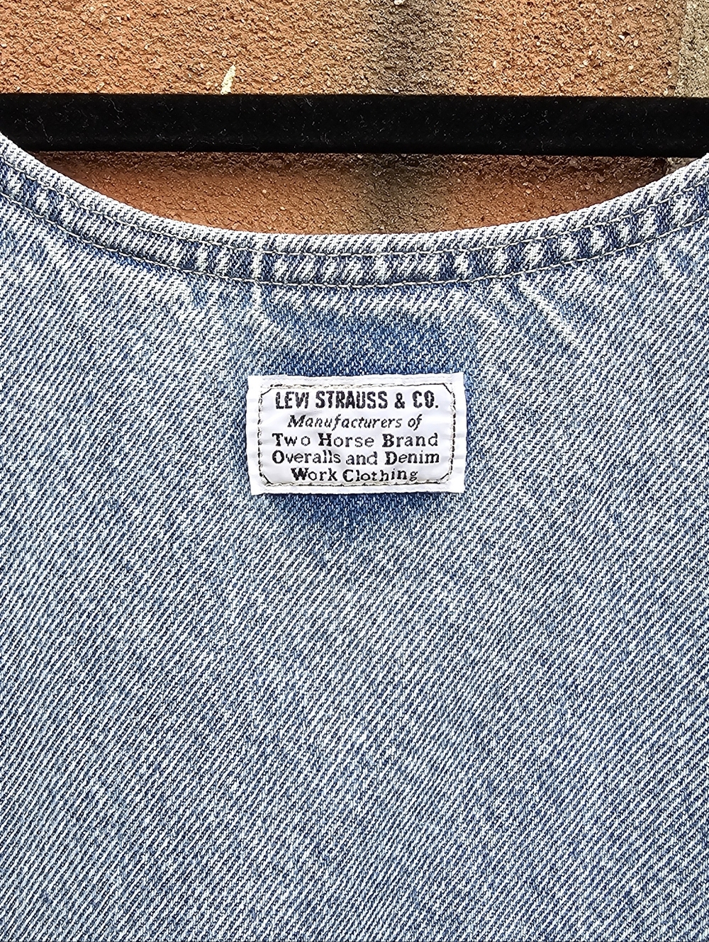 Levi's Light Blue Denim Button-Front Mini Dress - Picture 5 of 5